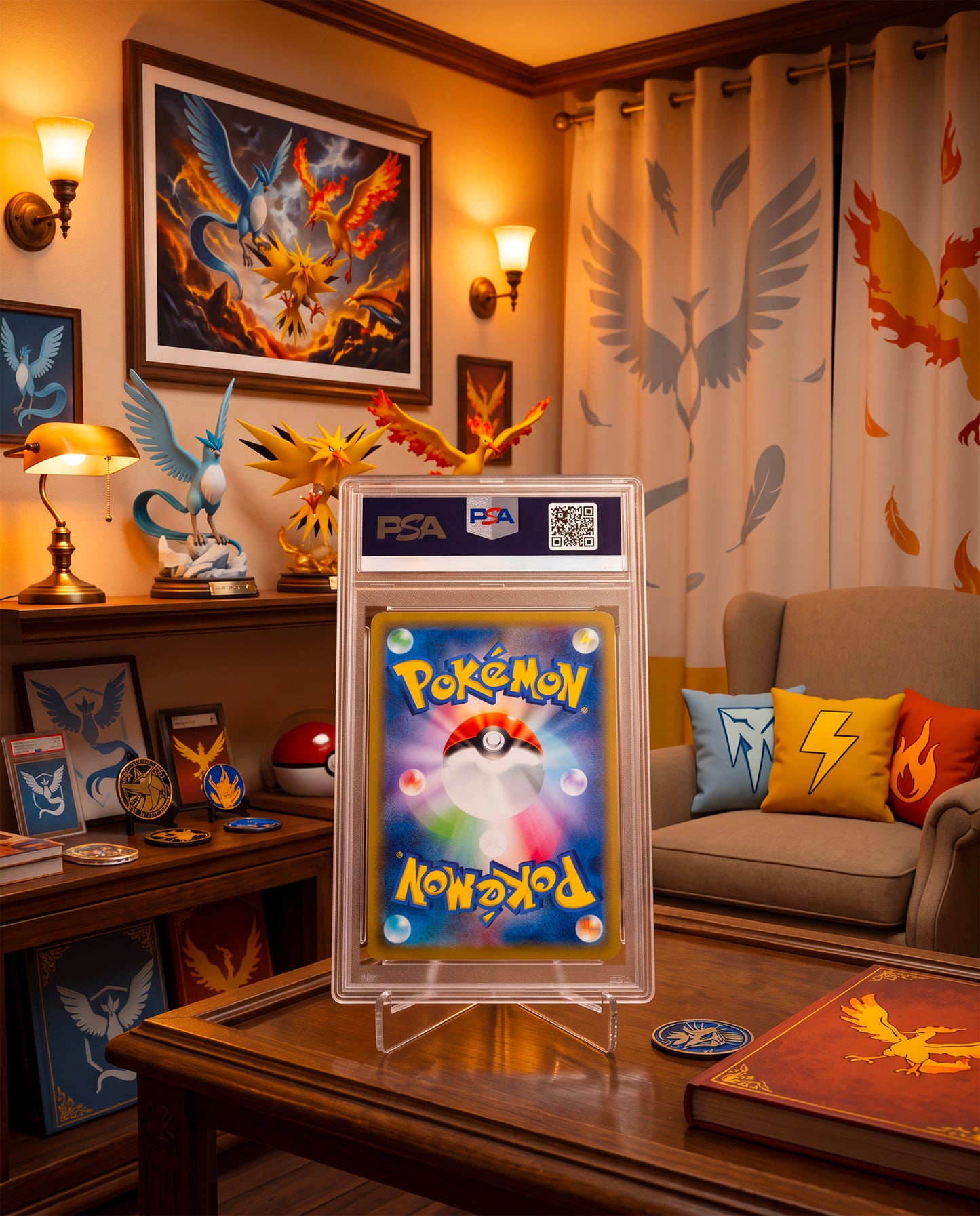Moltres & Zapdos & Articuno GX #44 PSA 10