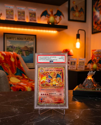 Charizard 25th Anniversary PSA 10