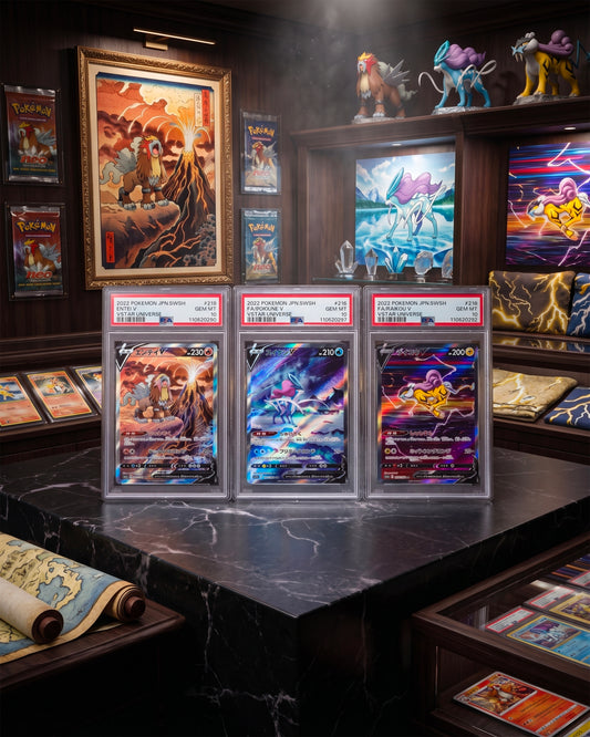 Entei V + Suicune V + Raikou V S12a [SEQUENTIAL]