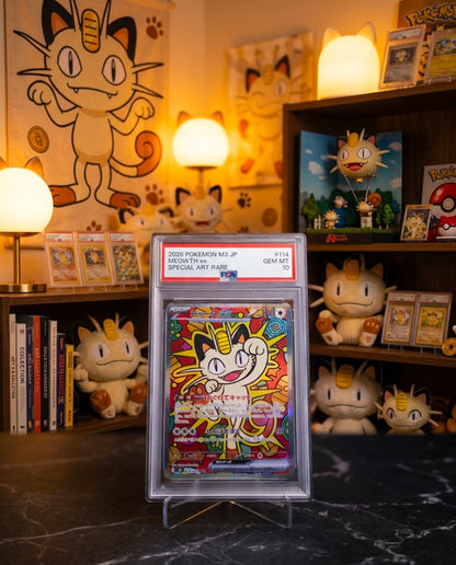 Meowth Ex M3 PSA 10