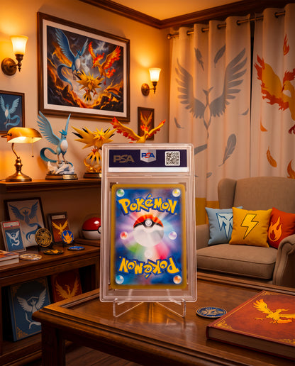 Moltres & Zapdos & Articuno GX #44 PSA 10