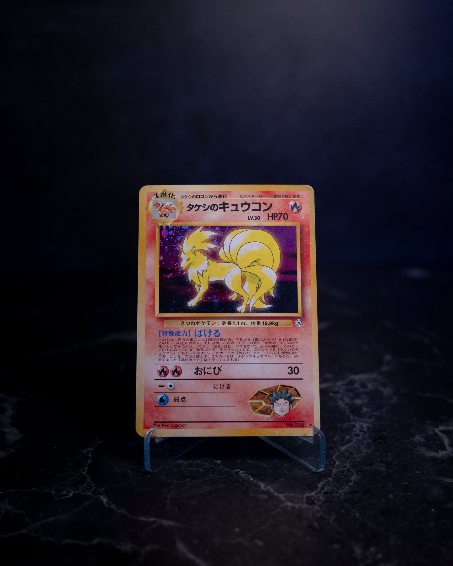 Brock's Ninetales 038 (JAP)