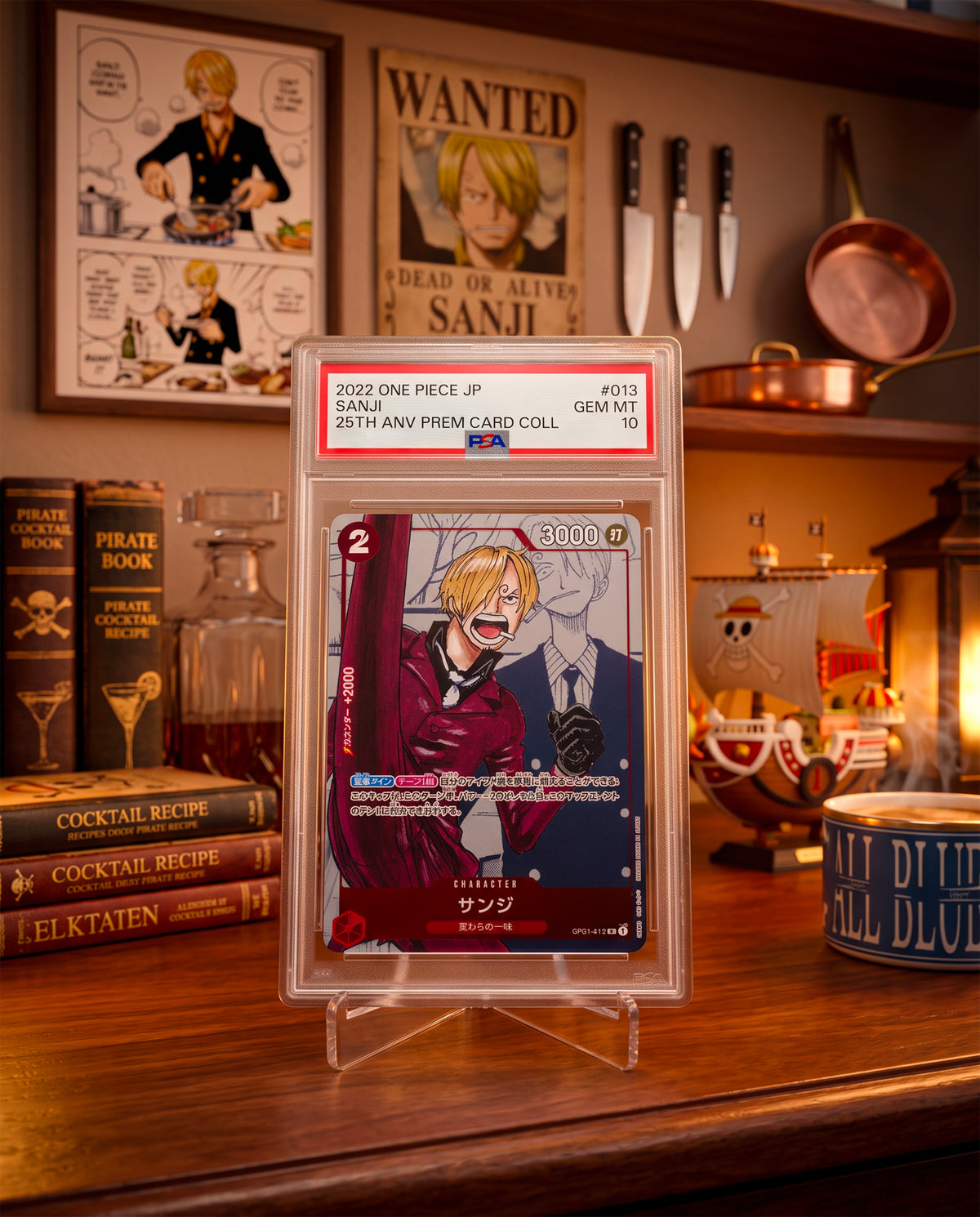 Sanji 25th Anniversary #013 PSA 10